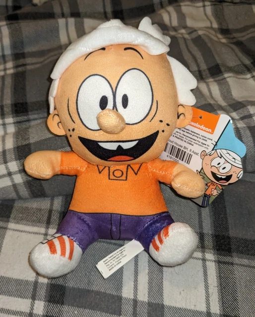 NICKELODEON THE LOUD House Lincoln 7” Stuffed Plush Toy Factory Soft