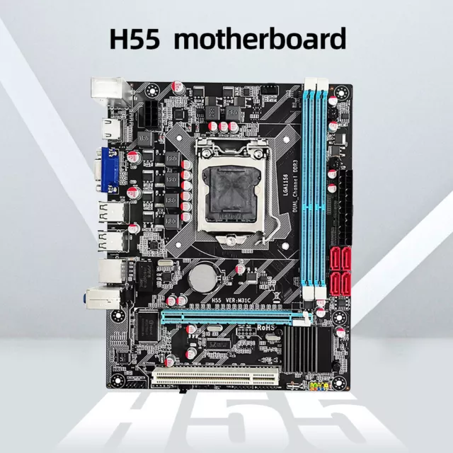 H55 GAMING PC Mainboard I3 530 I5 750 660CPU Motherboard Set DDR3 RAM LGA 1156 33.99 PicClick UK