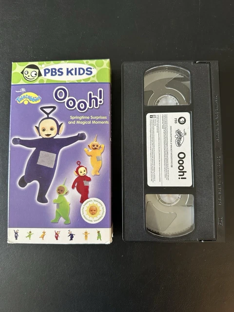 TELETUBBIES OOOH VHS Tape 2005 PBS Kids Educational Learning teletubbies-oooh-vhs-tape-2005-pbs-kids-educational-learning