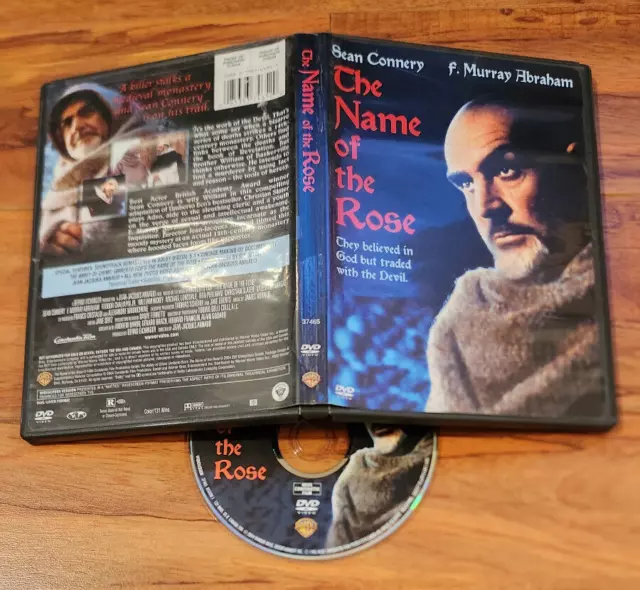 DVD LE NOM DE LA ROSE Sean CONNERY, F. MURRAY ABRAHAM / Jean-Jacques  ANNAUD EUR 7,95 - PicClick FR