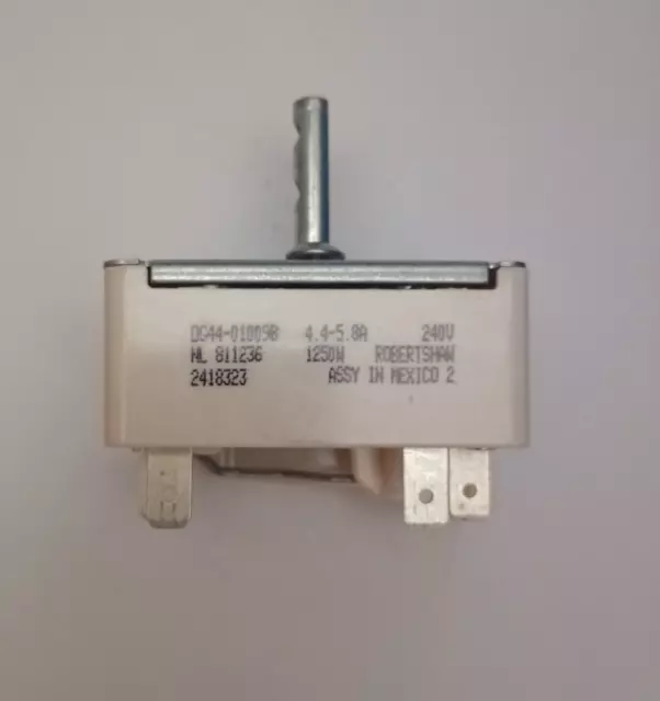 Samsung Electric Range - Stove Top Energy/ Regulator Switch Model - DG44-01009B