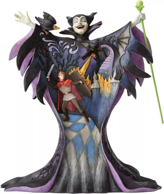 Disney Jim Shore Enesco Malevolent Madness Maleficent Figurine 4055439
