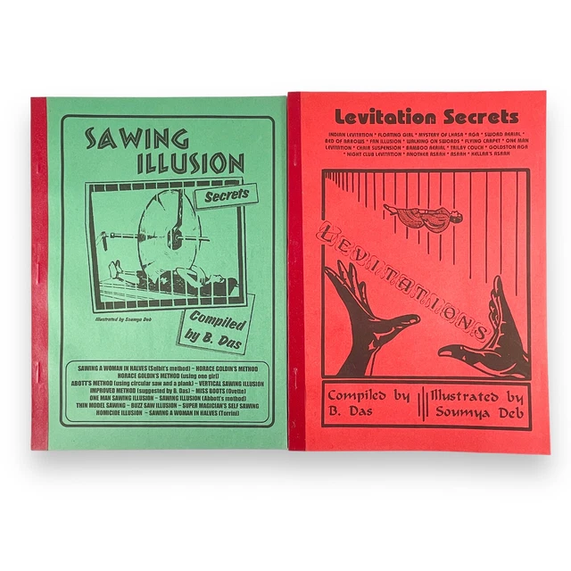 1999 Levitation Secrets and 2000 Sawing Illusion Secrets Compiled by B. Das
