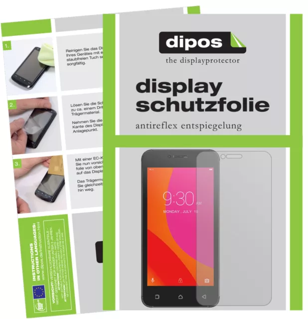 6x Schutzfolie für Lenovo B matt Displayschutzfolie Folie dipos Displayfolie