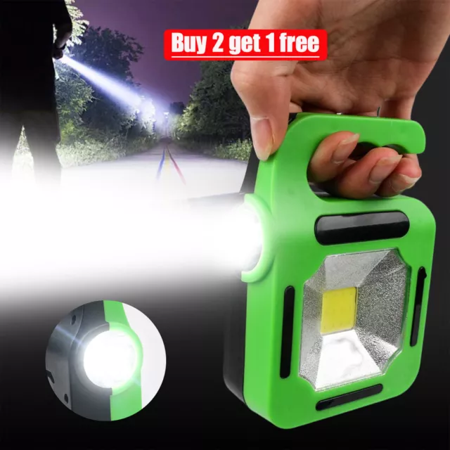 LED Work Light Floodlight Lamp USB Rechargeable Camping Night Light Portable