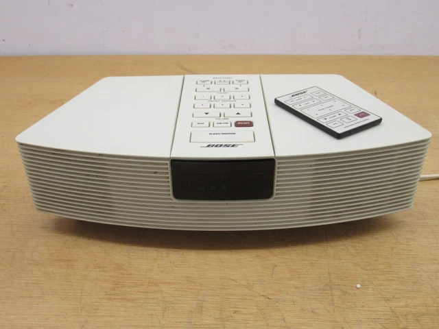 BOSE Wave Radio AWR1-1W - Ivory - with remote ASIS