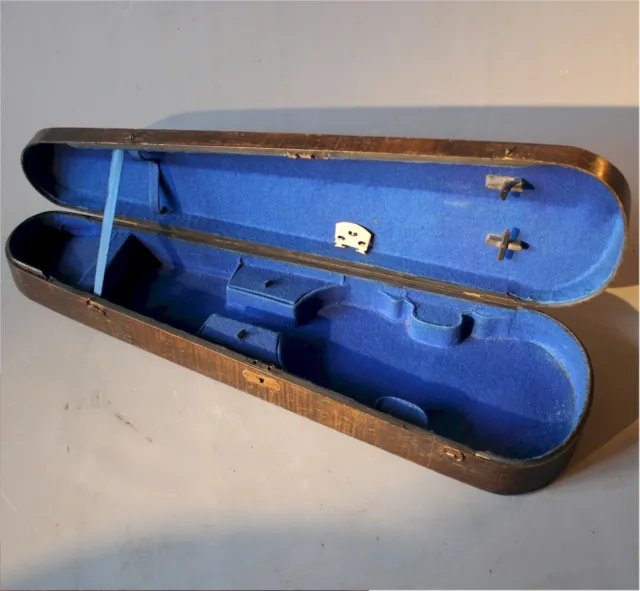 antique wooden violin case