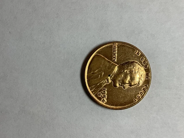 1954 S Lincoln Wheat Penny, Choice BU Mint Luster Red Uncirculated Cent from OBW