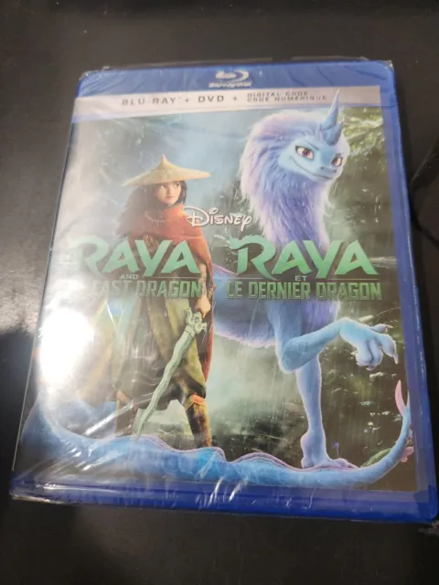 Raya and the Last Dragon (Blu-ray, 2021, Canadian) Brand New Sealed