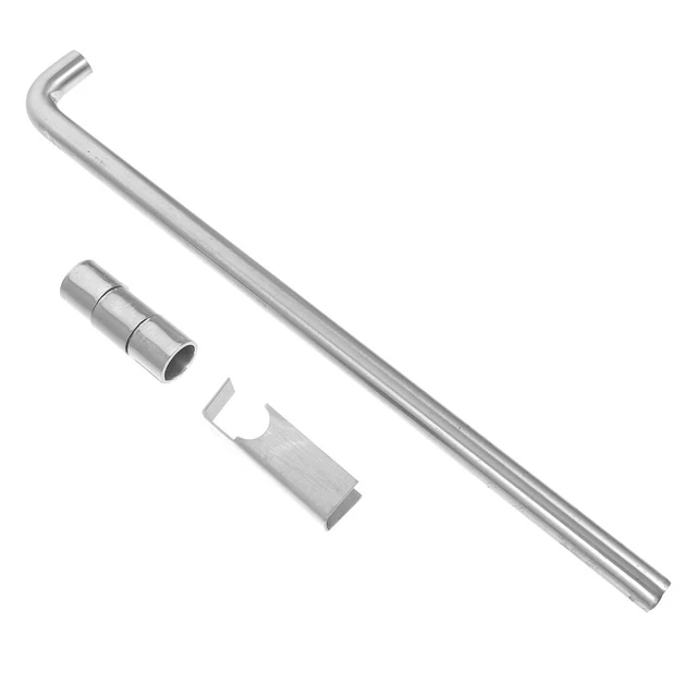 Cinghia da pavimento acciaio inox cancello porta automatico recinzione serratura a terra