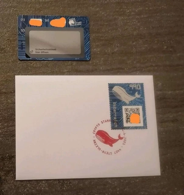Ersttag FDC - Wal 2021 - Österreich  Selten!
