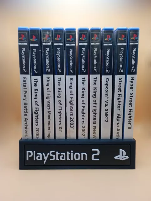 Soporte Stand Expositor Para 10 Juegos Consola PlayStation 2,PS2, oferta