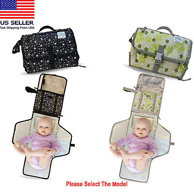 Smart Changing Kit Portable Baby Diaper Changing Pad Waterproof Mat Travel Home