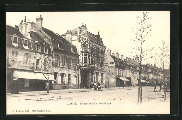 CPA Cosne, Boulevard de la République