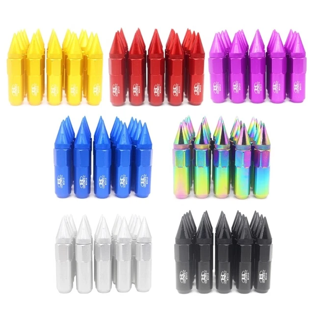 Car Wheel Repairing Accessories Aluminium Extended Tuner Spike-Lug Nuts