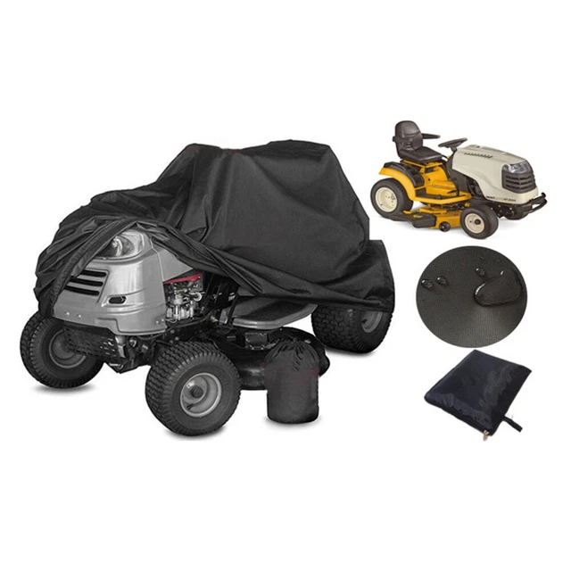 Lawn Tractor Cover Outdoor Lawn Mower Drawstrings Water Proof 2