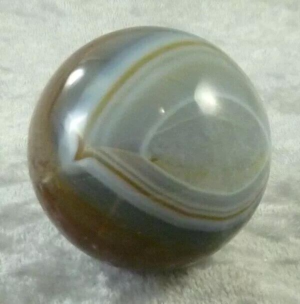 Red Agate 48mm Carved Polished Sphere