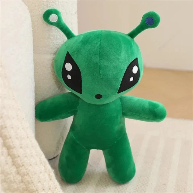 33CM IKEA SOFT Toy Green Alien Plush Stuffed Cute Animal Toys New 2025 ...
