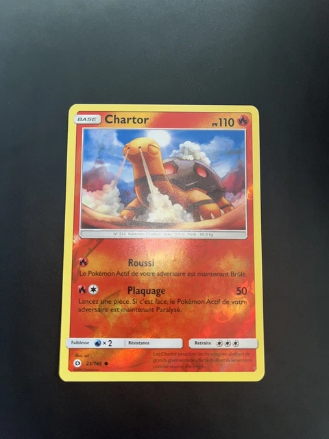 Chartor CARTE POKEMON CHARTOR reverse 23/149 Soleil et Lune de Base FR EUR 2,99 ...