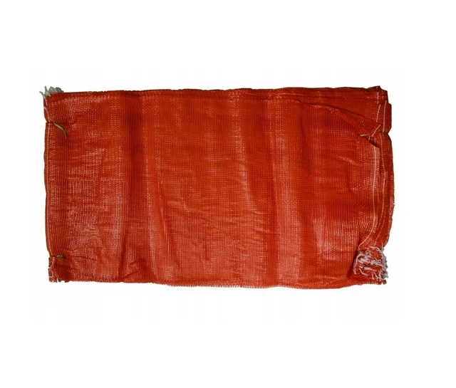 Lot De 100 Sacs Filets Orange - 50x78 Cm - Avec Cordon De Serrage - Résistants Jusqu'à 30 Kg - Pour Légumes, Bois, Rangement