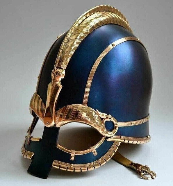 MEDIEVAL VIKING VENDEL helmet Knight Museum helmet Replica 16 Gauge