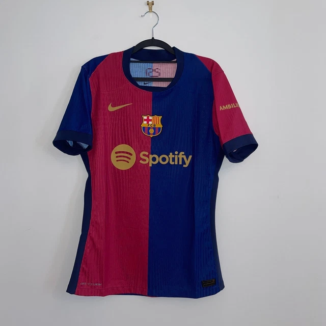 Maillot Domicile FC Barcelona Nike 2024/2025 Taille M - Modèle Player Issue Lamin Yamal