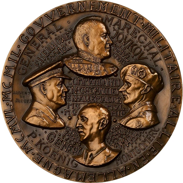 Médaille 25 Km De Berlin 1986 – Secteur Français, édition Originale