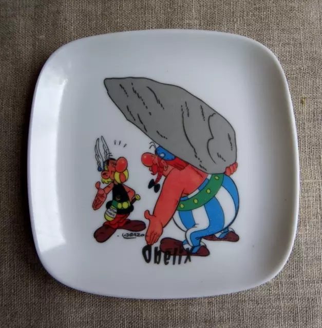 Coupelle Vintage En Plastique Dur - Astérix Et Obélix - Voluform - Vers 1960