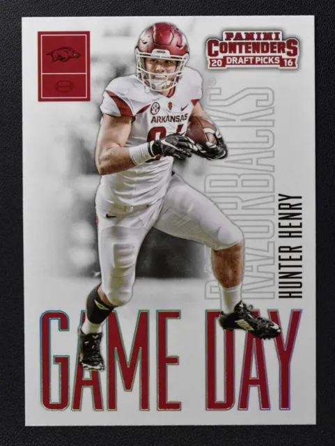 2016 Panini Contenders Draft Picks Game Day Tickets #13 Hunter Henry - NM-MT