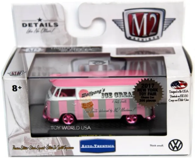 M2 Machines 1960 VW Delivery Van 2017 New York Toy Fair Excl, Chase 1/300 pcs