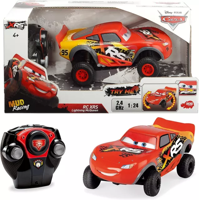 Cars Lightning McQueen RC 1:24 Scale Remote Control Car 2.4 Ghz