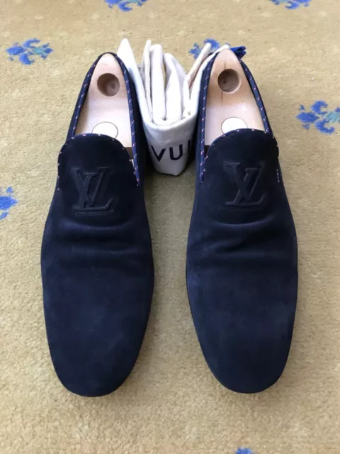 Louis Vuitton LV penny loafers UK7.5 / US8.5 / 41.5 shoes men 100%  Authentic