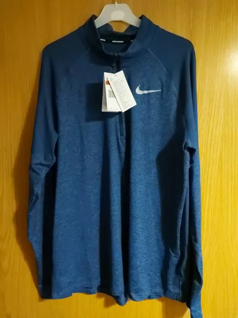 Nike 1/4 Zip Size Nike Running/Dri Fit BNWT Large