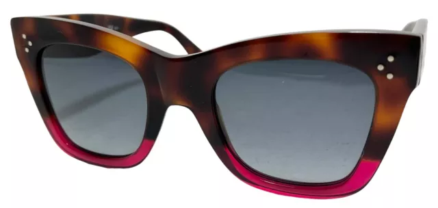 CELINE CATHERINE CAT Eye Sunglasses CL 41090 S 23AHD 50 23 145