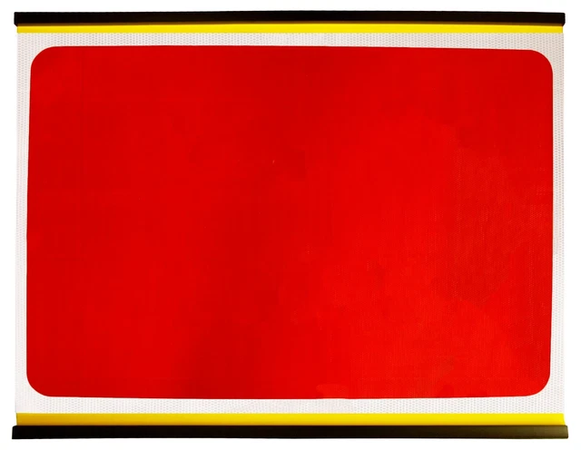 Insegna arrotolabile flessibile personalizzata Your Text 1050 x 750 mm non riflettente