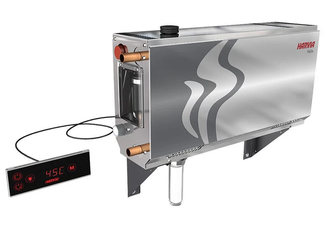 Generatore di vapore Harvia HGX per doccia a vapore con dosaggio profumo 4,5 - 10,8 KW Generatore di vapore Harvia HGX per doccia a vapore con dosaggio profumo 4,5 - 10,8 KW