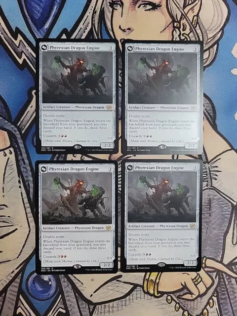 4x Phyrexian Dragon Engine - Casi nuevo/M Bro MTG Magic