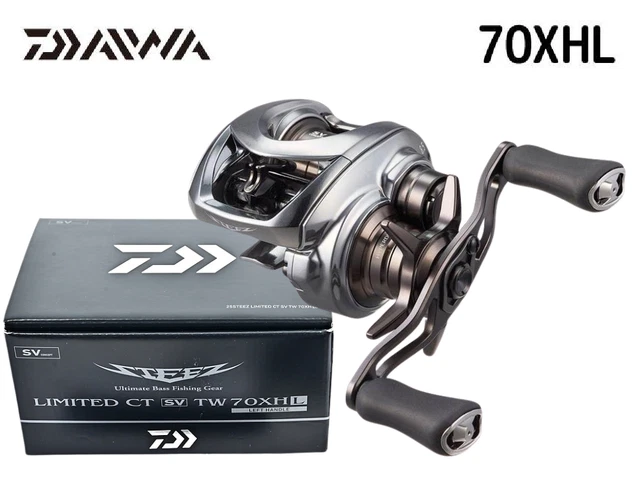 DAIWA 25 STEEZ Limited CT SV TW 70XH Baitcasting Reel Mint