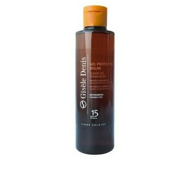 Solari Gisele Denis unisex GEL PROTECTOR SOLAR sunscreen SPF15 200 ml