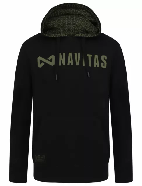 Navitas Core Range Kapuzenpullover schwarz *alle Größen* NEU Karpfenangelbekleidung