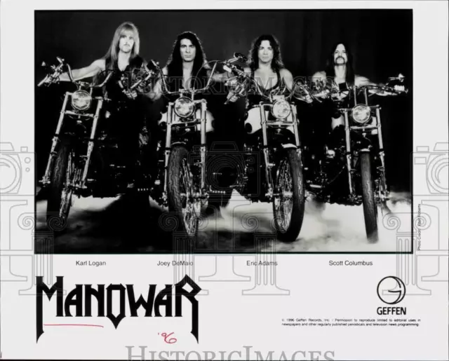 1996 Press Photo Manowar, Music Group - srp34918