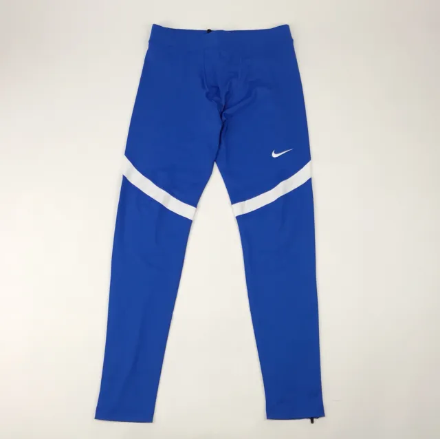 Nike Power Stock Race Day Tight Men's Large Blue Legging Running 835955 $60