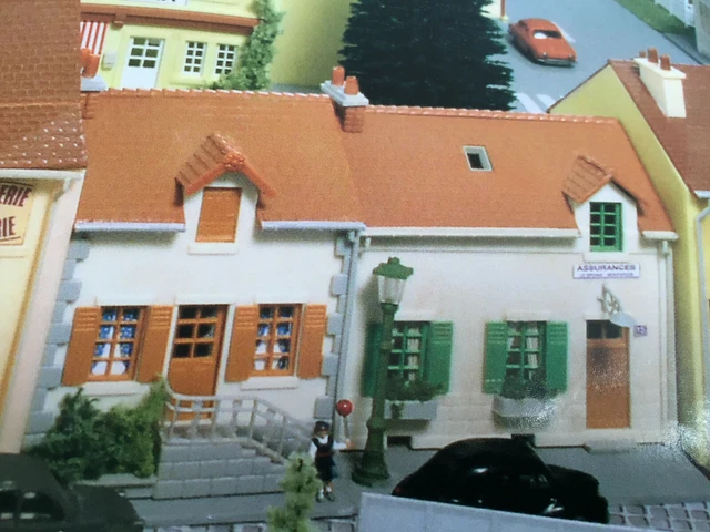 Maquette MKD Maisons Jumelles N°1 - échelle 610 - Neuve Sous Blister