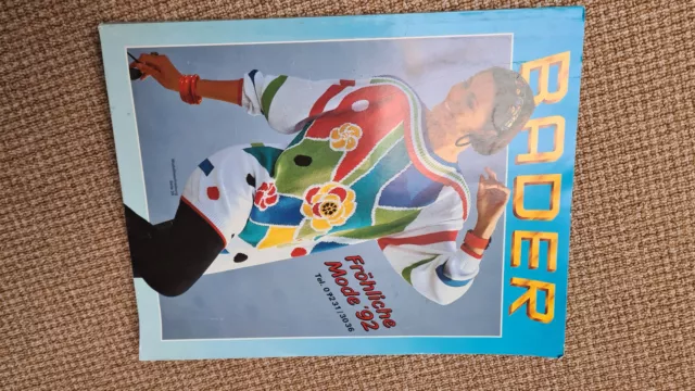 Bader Katalog 1992 - sehr guter Zustand