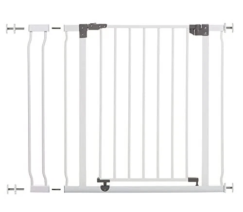 Liberty Walk Thru Auto Close Baby Safety Gate Set - with 3.5inch Extension Pa...