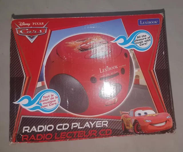 Lexibook RCD102DC Disney Cars Radio CD Player