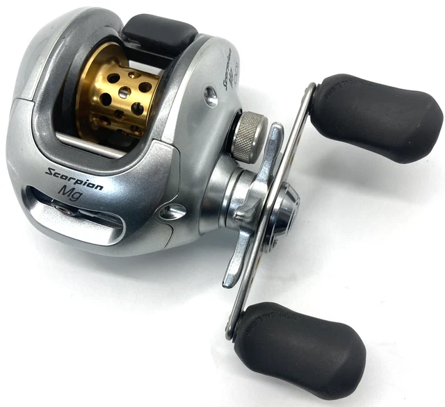 SHIMANO SCORPION MG 1001 Left Handed Baitcasting Reel No Box