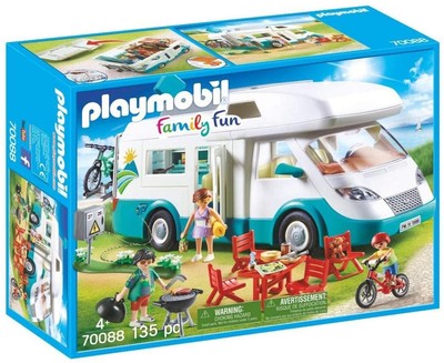 playmobil 70088 family camper playset