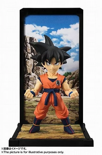 Bandai Tamashii Buddies Dragonball Z #014 Son GoKou 10CM Figur mit Hintergrund