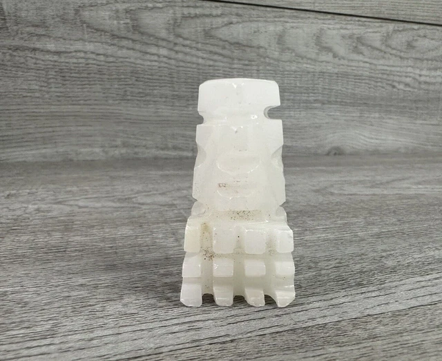 White Marble / Onyx Stone Replacement Bishop Chess Piece
